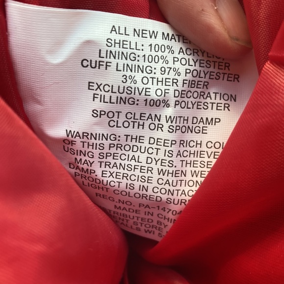 15 inch cabled sweater knit Christmas stocking embroidered B - Picture 7 of 7